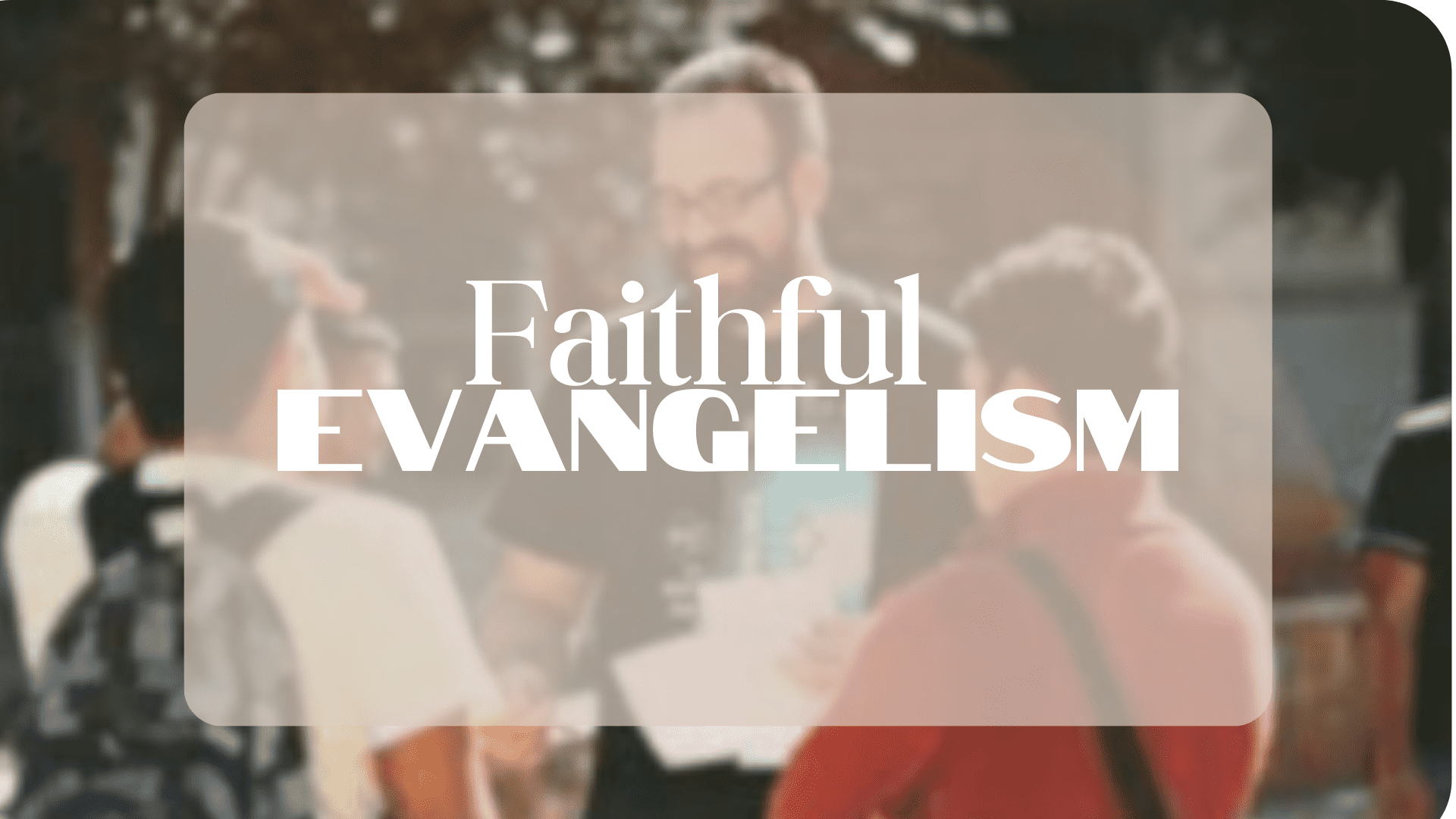 Obstacles to Evangelism Pillar San Diego